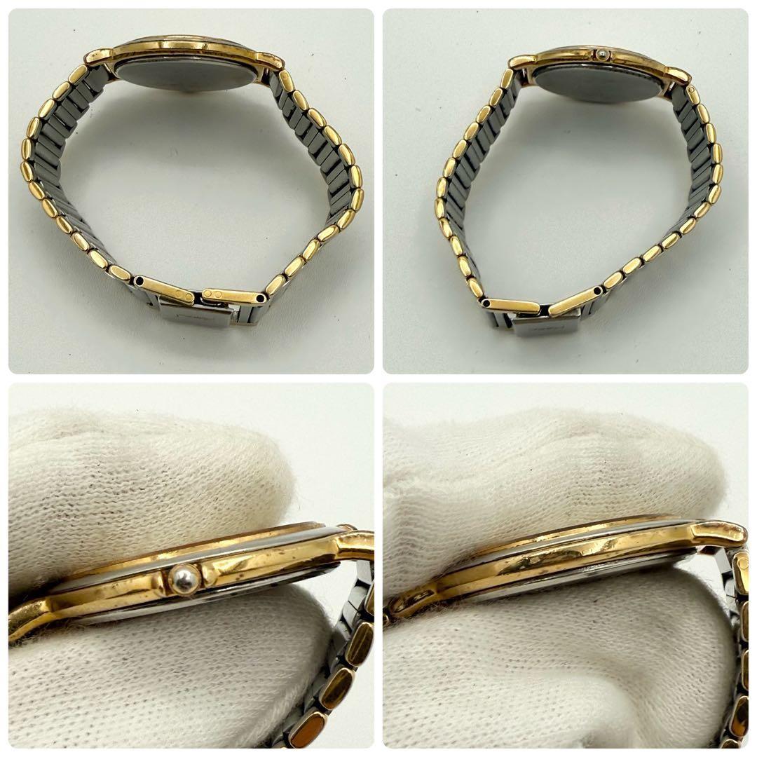 Saint Laurent Quartz Watch Wristwatch YSL Cassandra Logo Gold Silver Women's