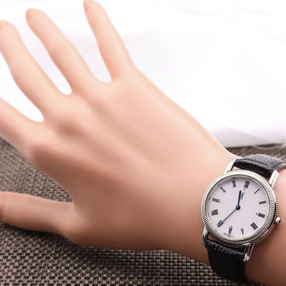 Saint Laurent Quartz Watch Wristwatch YSL Cassandra Silver Women's Auth