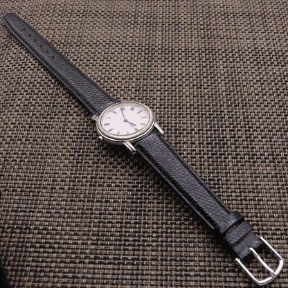 Saint Laurent Quartz Watch Wristwatch YSL Cassandra Silver Women's Auth