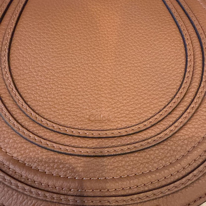 Chloe Shoulder bag brown beige Brown Beige Tassel Women's Used Authentic