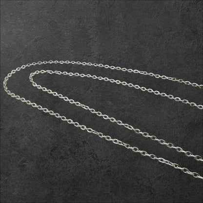 Saint Laurent Necklace Pendant Heart Rhinestone YSL Cassandra Silver Authentic