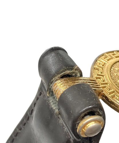 VERSACE Hand Bag Tote Purse Sunburst Authentic