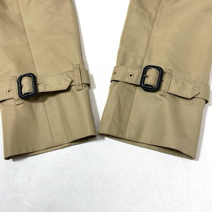 Aquascutum Trench Coat Club Check Asian fit M US size S Beige Authentic