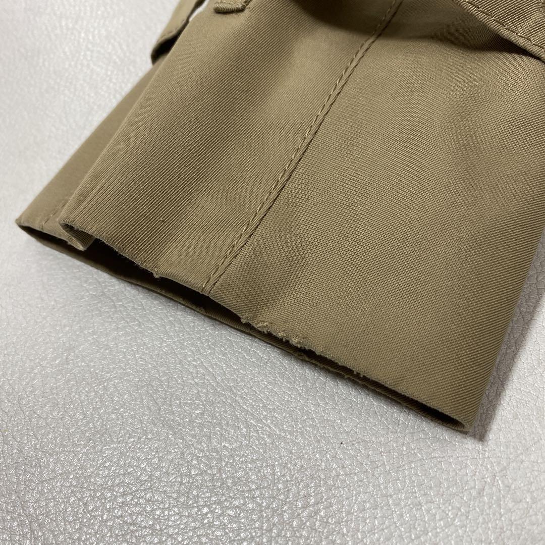 Aquascutum Trench Coat Club Check Asian fit M US size S Beige Authentic