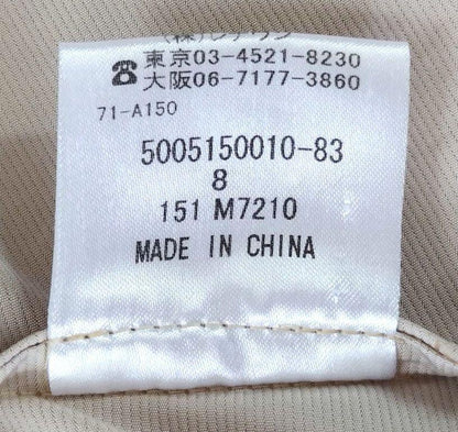 Aquascutum LONDON Trench Coat Club Check Asian fit M US size S Beige Authentic