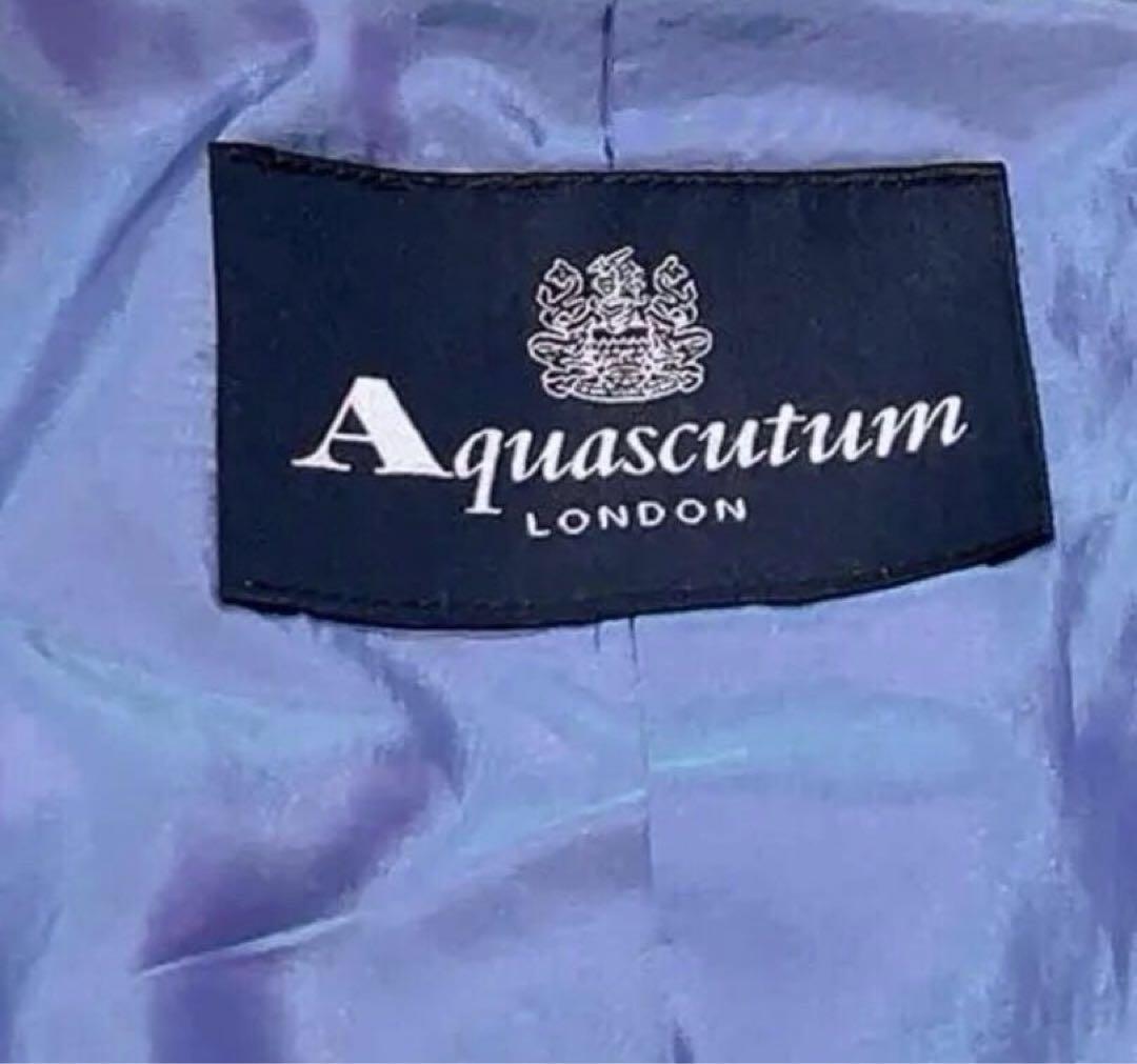 Aquascutum Trench Coat Asian fit M US size S Beige Authentic