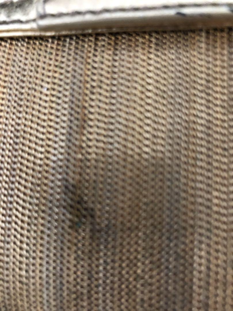 FENDI Clutch Party Bag Second Bag Gold Authentic