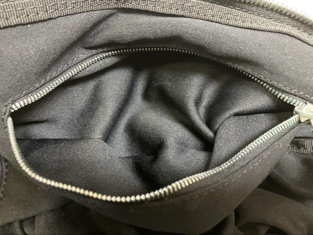 FENDI Hand Bag Tote Purse FF Black Authentic