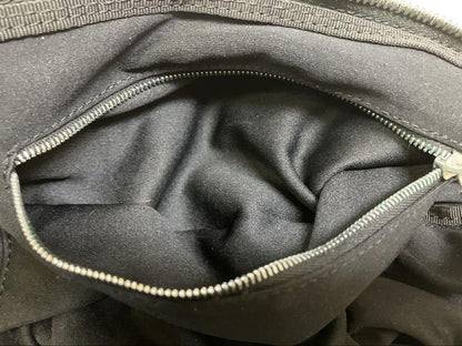 FENDI Hand Bag Tote Purse FF Black Authentic