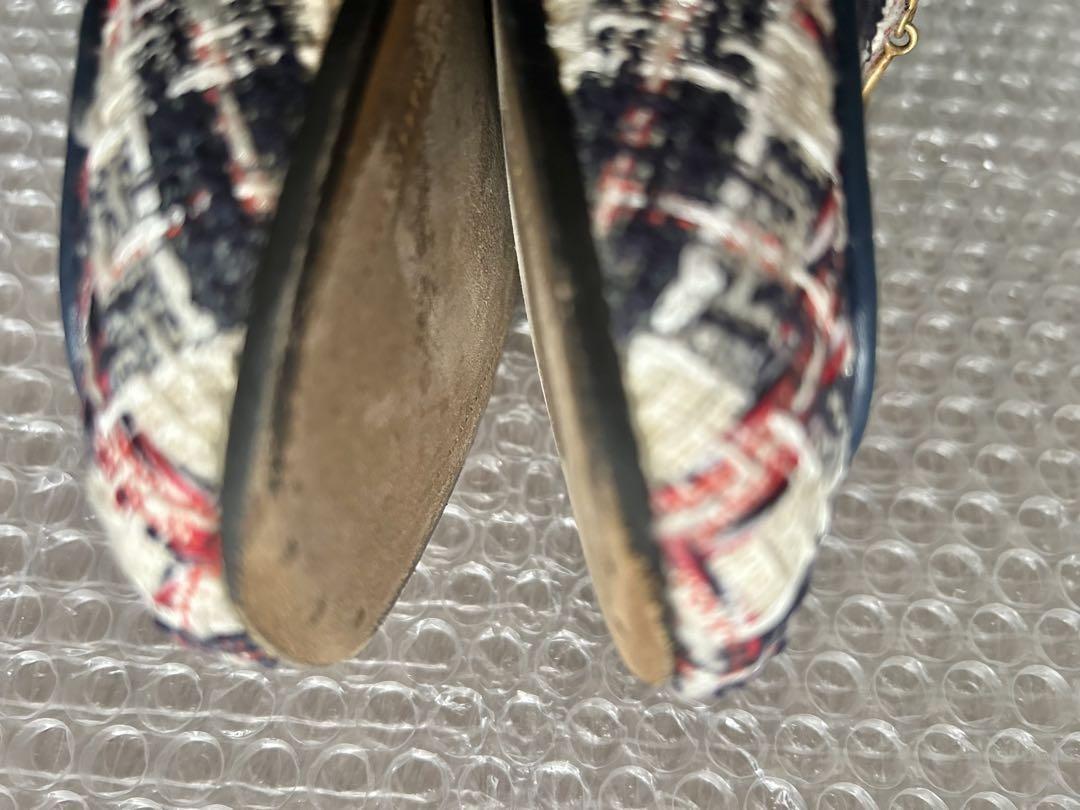 GUCCI Loafers Shoes Horse Bit EU 37.0 US 7.0 Multicolor Authentic