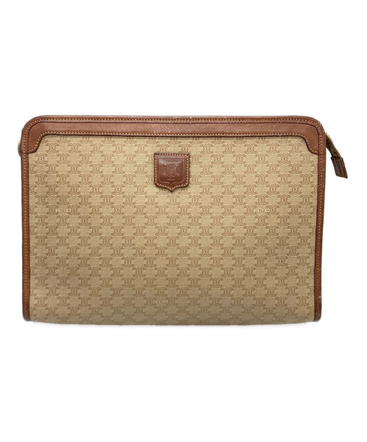 CELINE Clutch Bag Second Bag Macadam Authentic