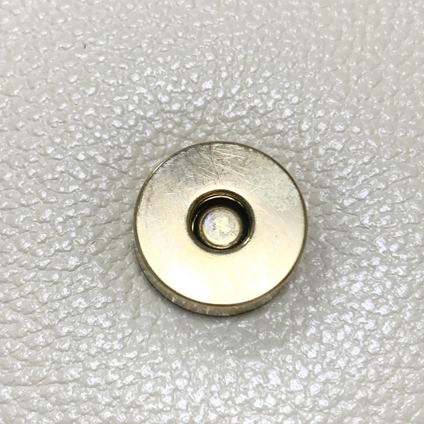 Saint Laurent Bag YSL Cassandra Shoulder Purse Leather BeigeYellow Gold Auth