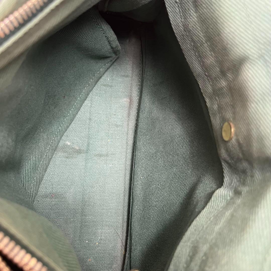 Saint Laurent Hand Bag Tote Purse Muse Toe Leather Navy Authentic