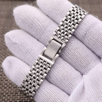 Saint Laurent Quartz Watch Wristwatch YSL Cassandra Gray Silver Women's Auth