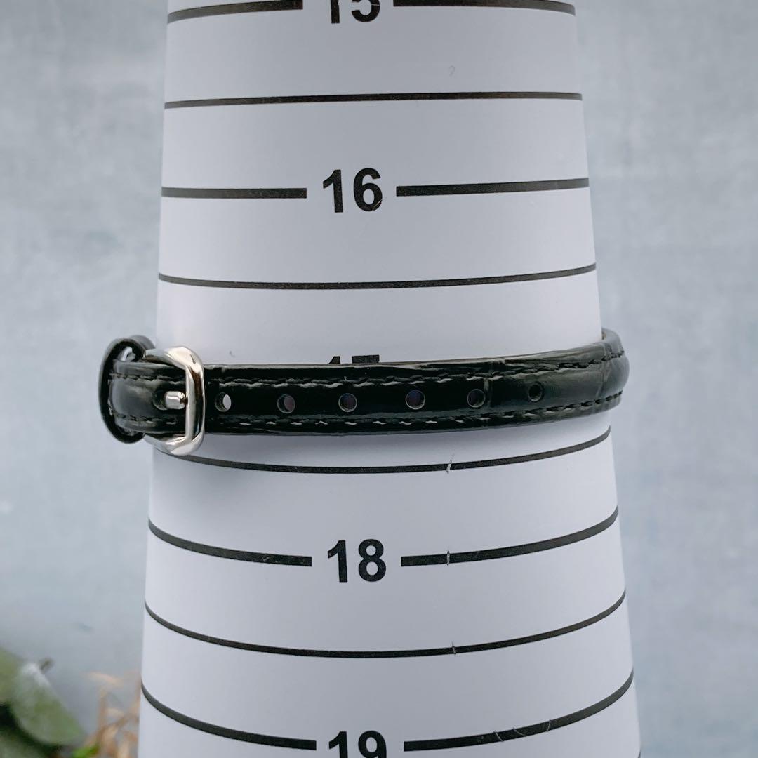 Saint Laurent Quartz Watch Wristwatch YSL Cassandra Gold Black Women's Auth