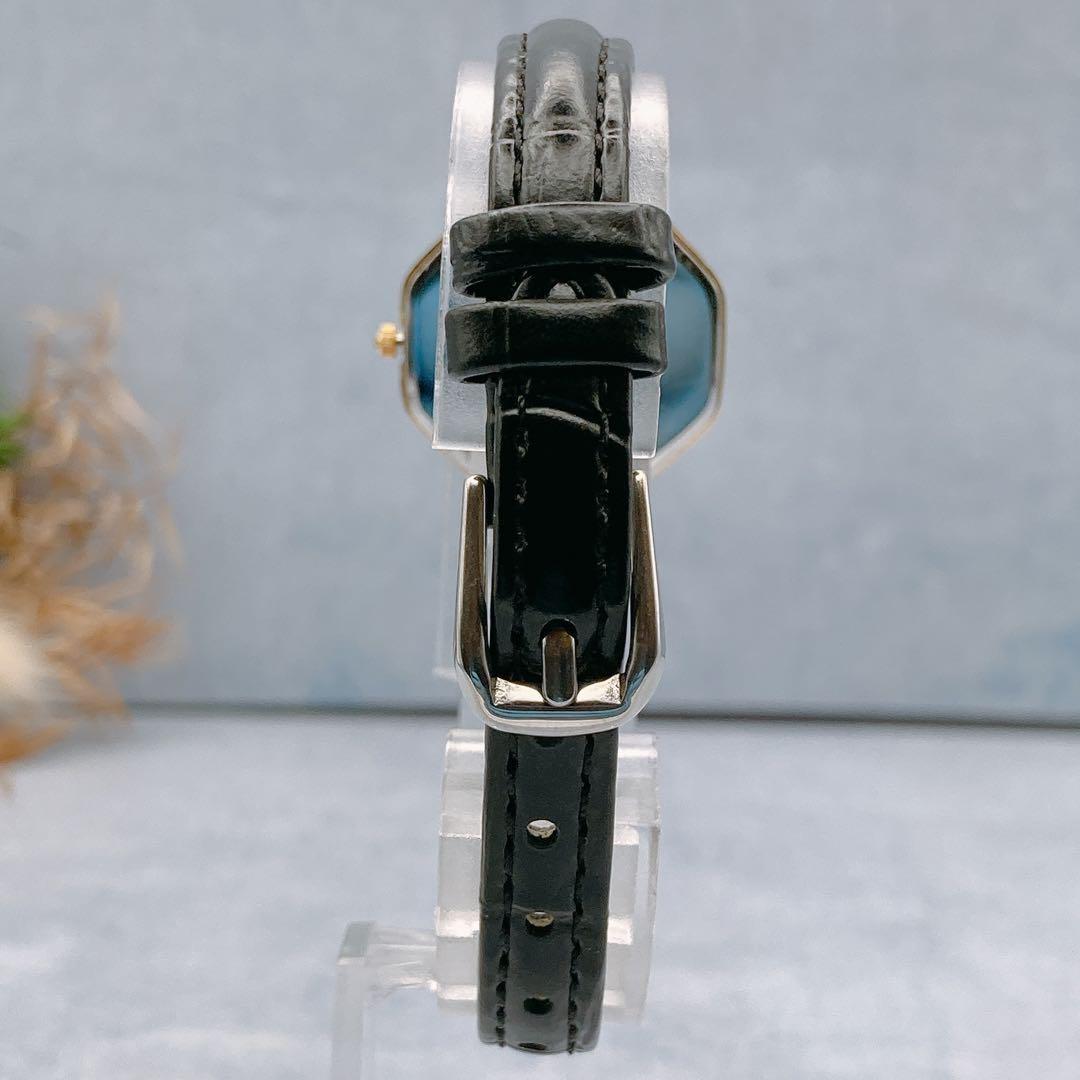 Saint Laurent Quartz Watch Wristwatch YSL Cassandra Gold Black Women's Auth