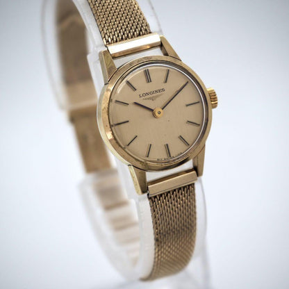 Saint Laurent Quartz Watch Wristwatch YSL Cassandra Gold Brown Women's Auth