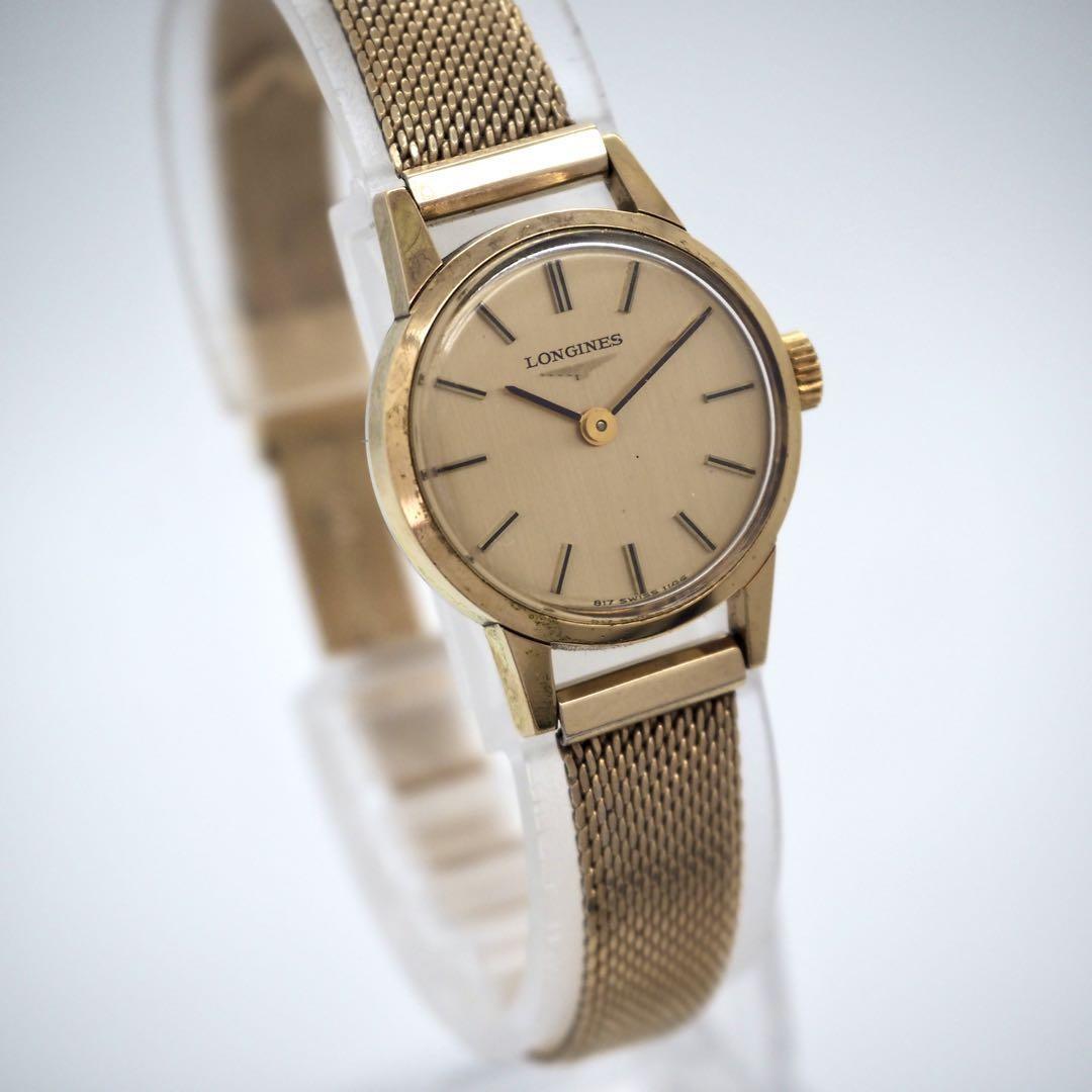 Saint Laurent Quartz Watch Wristwatch YSL Cassandra Gold Brown Women's Auth