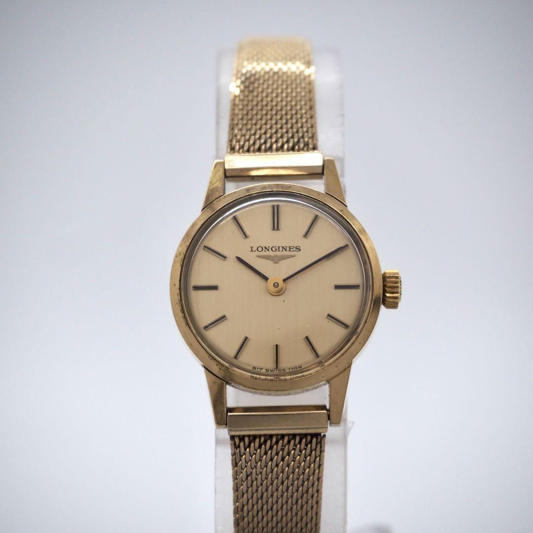 Saint Laurent Quartz Watch Wristwatch YSL Cassandra Gold Brown Women's Auth