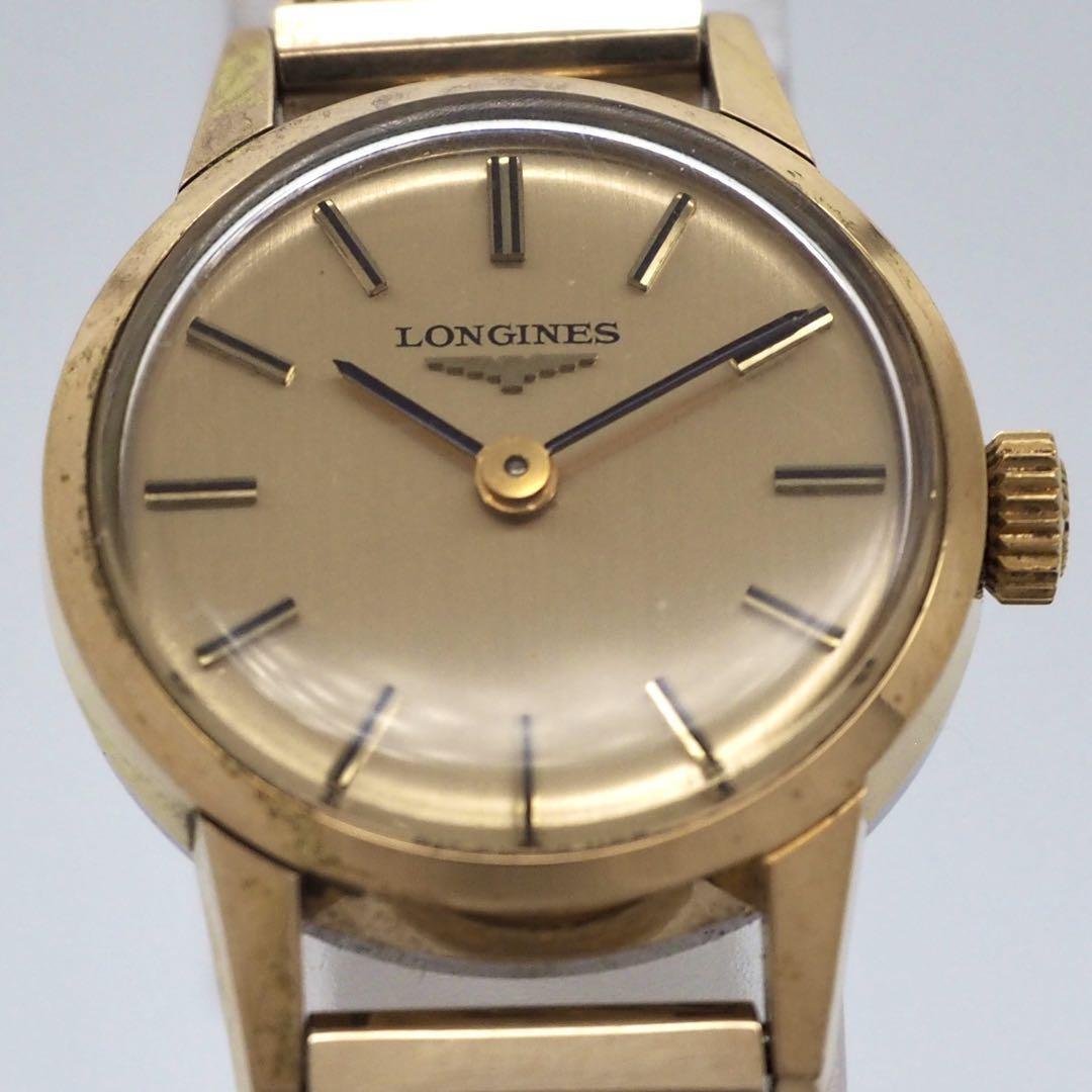 Saint Laurent Quartz Watch Wristwatch YSL Cassandra Gold Brown Women's Auth