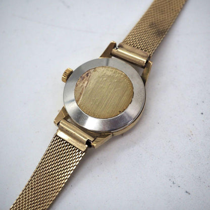 Saint Laurent Quartz Watch Wristwatch YSL Cassandra Gold Brown Women's Auth