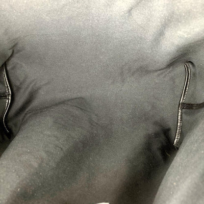 FENDI handbag Tote Purse Nylon Canvas Black Authentic Women's Used