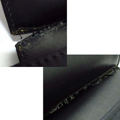 VERSACE Shoulder Bag Purse Nylon Leather Black Authentic