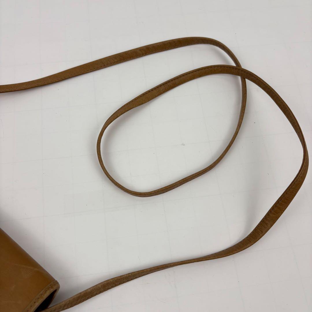 Christian Dior Shoulder Bag Purse Honeycomb PVC Leather Brown Authentic