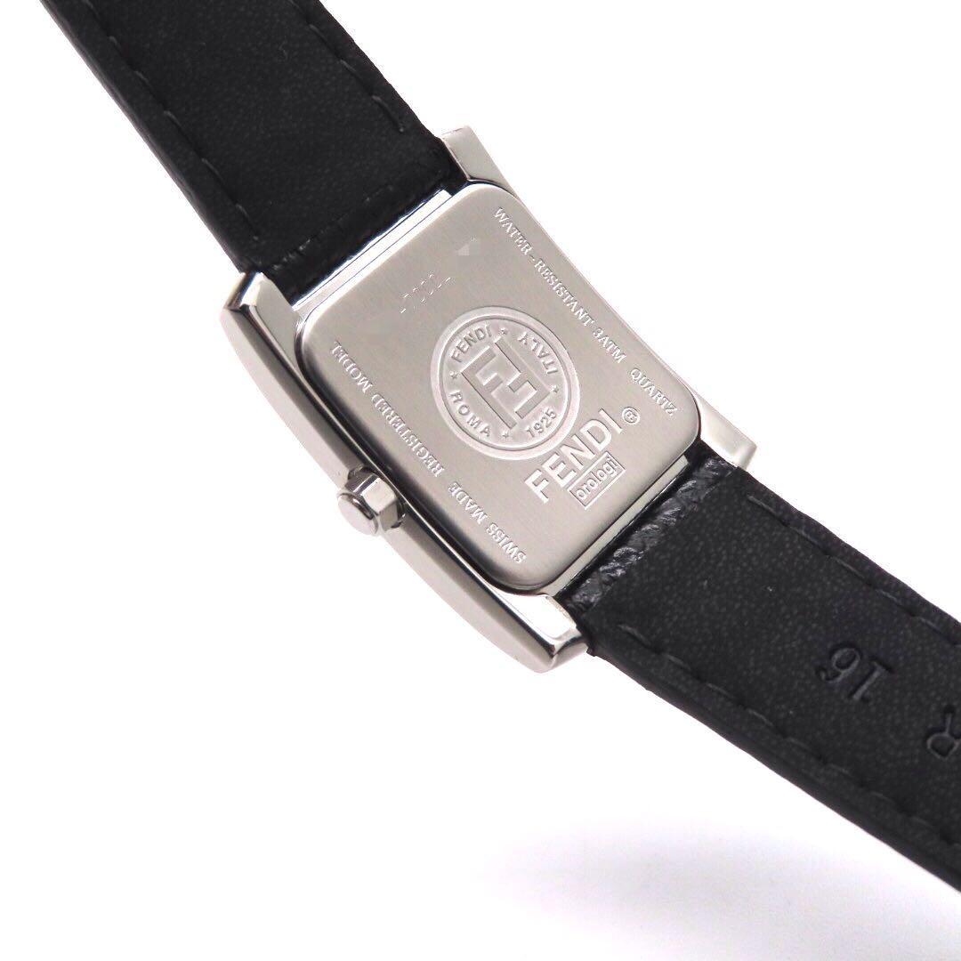 FENDI 7000L Quartz Watch Wristwatch Logo White Women's Authentic