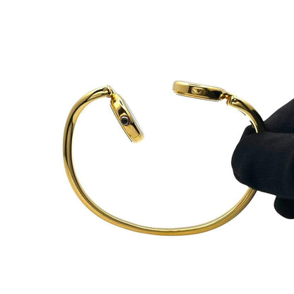 FENDI Quartz Watch Wristwatch Coin Brown Gold Women's Authentic