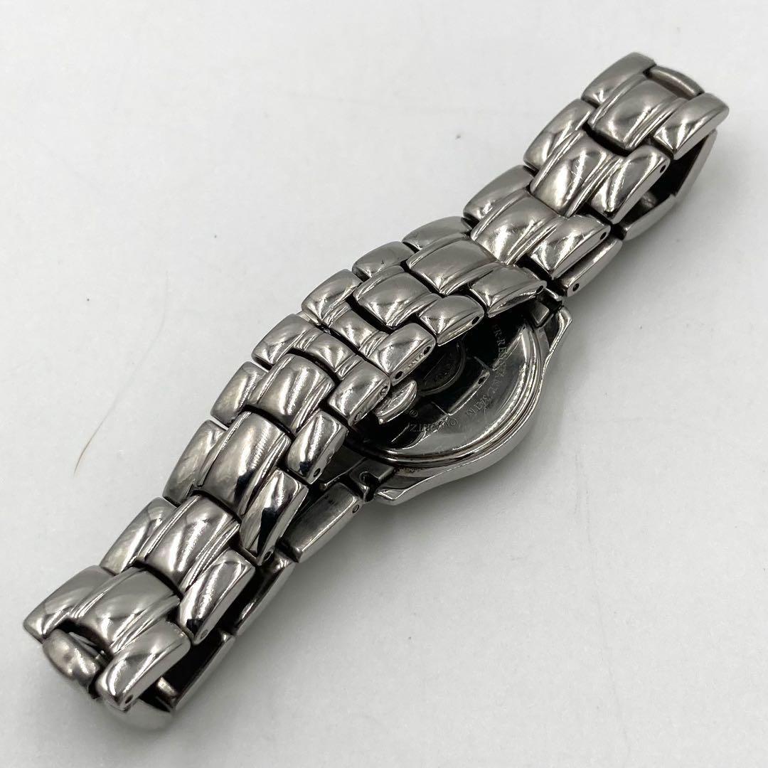 FENDI 210L Quartz Watch Wristwatch FF Logo Silver Women's Authentic