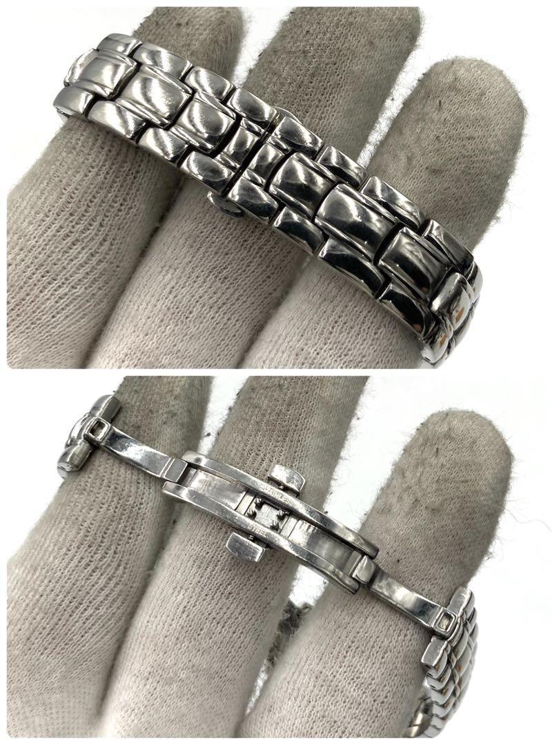 FENDI 210L Quartz Watch Wristwatch FF Logo Silver Women's Authentic