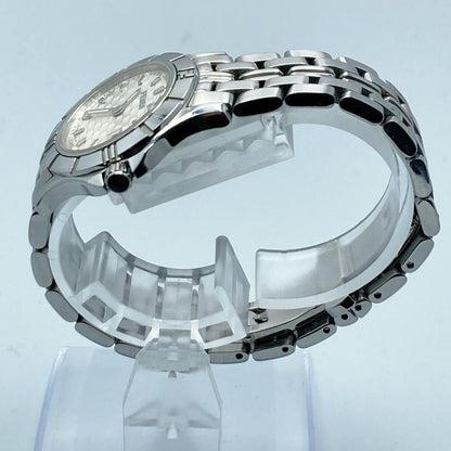 FENDI 2600L Quartz Watch Wristwatch Logo Silver Women's Authentic