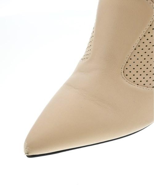 FENDI Boots Shoes EU 37 US 7 Beige Authentic