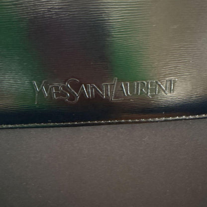 Saint Laurent Hand Bag Tote Purse Black Authentic