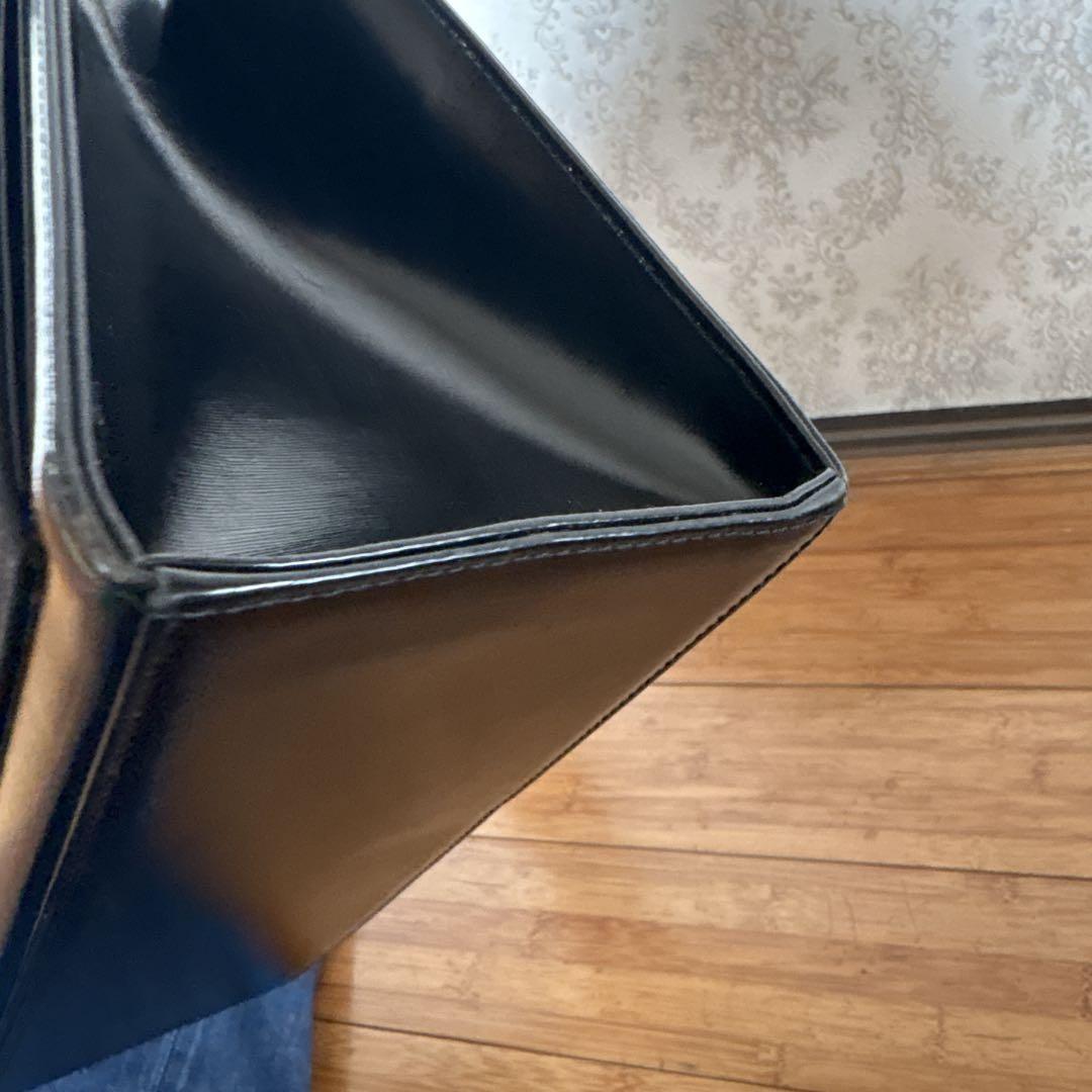 Saint Laurent Hand Bag Tote Purse Black Authentic