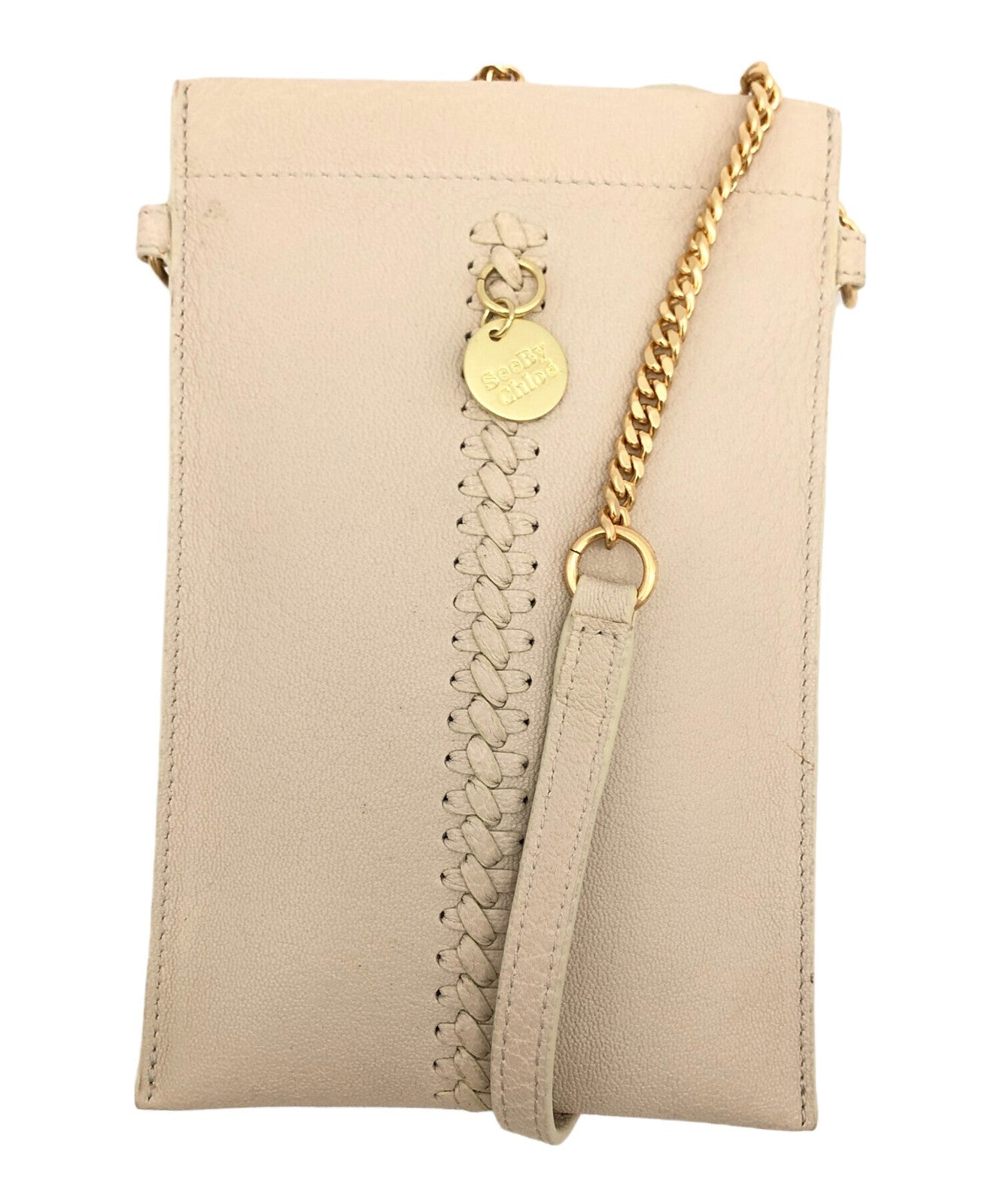 See By Chloe TILDA Phone White Pouch Authentic
