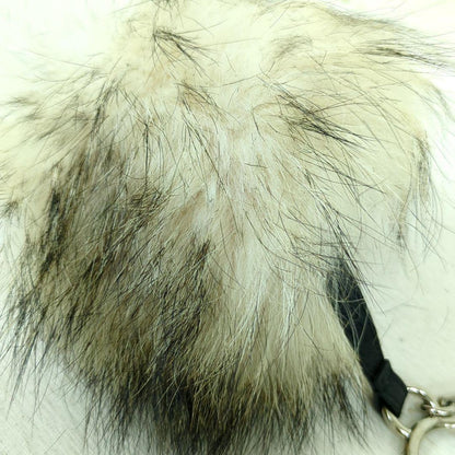 FENDI Bag Charm Key Holder Strap Bag Bugs Beige Black Red Authentic