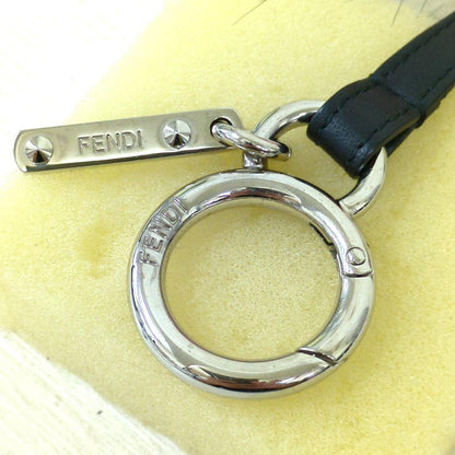 FENDI Bag Charm Key Holder Strap Bag Bugs Beige Black Red Authentic