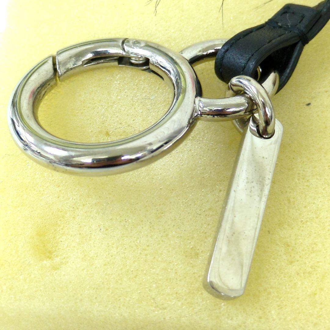 FENDI Bag Charm Key Holder Strap Bag Bugs Beige Black Red Authentic