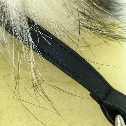 FENDI Bag Charm Key Holder Strap Bag Bugs Beige Black Red Authentic