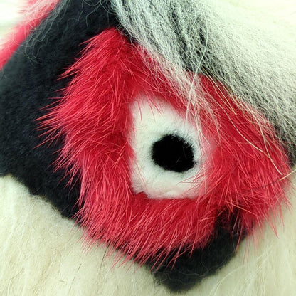 FENDI Bag Charm Key Holder Strap Bag Bugs Beige Black Red Authentic