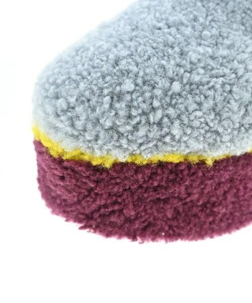 FENDI Sandals Shoes EU 38 US 8 Light Blue Dark Red Yellow Authentic