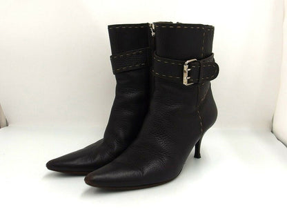 FENDI Short Boots Shoes EU 37 US 7 Authentic