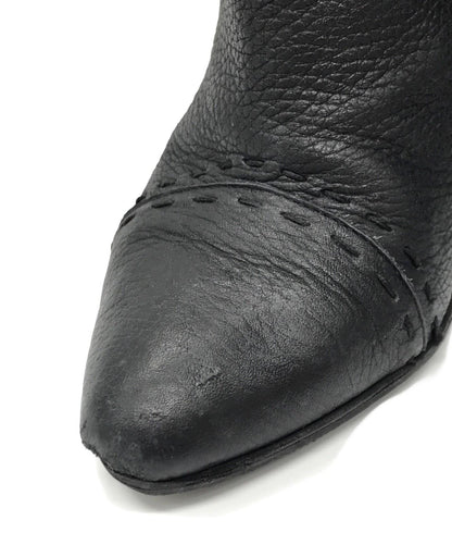 FENDI Long Boots Shoes EU 36.5 US 6.5 Black Authentic