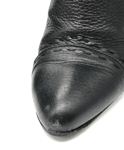 FENDI Long Boots Shoes EU 36.5 US 6.5 Black Authentic