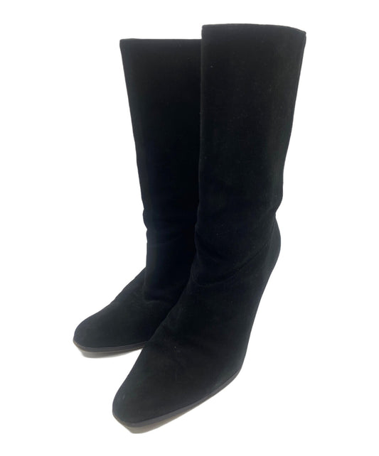 GUCCI Short Boots Shoes EU 37 US 7 Black Authentic