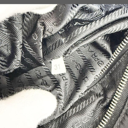 PRADA Hand Bag Tote Purse Logo Nylon Multicolor Authentic