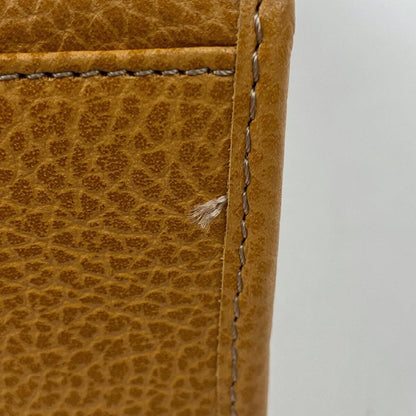 Christian Dior Hand Shoulder Bag Tote Purse 2way CD Leather Brown Authentic