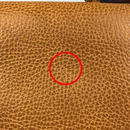 Christian Dior Hand Shoulder Bag Tote Purse 2way CD Leather Brown Authentic